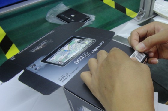 Production of the carNAVi S 500 - GPS in the Philippines