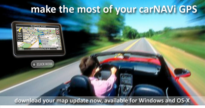 carNAVi GPS, more powerful than ever